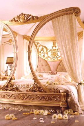 Notranje postelje: kaj je to in kakšne so njegove lastnosti, mehki vzorci - nenavadno in elegantno