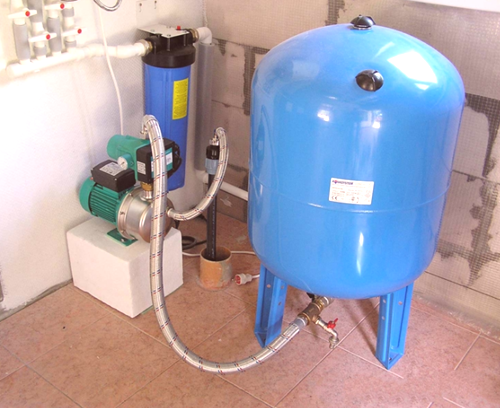 Надежден воден акумулатор за водоснабдителни системи: 6 компонента