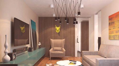 Oblikovanje dvosobnega stanovanja 50 kvadratnih metrov. m (50 fotografij): notranje urejanje majhnega apartmaja z dvema sobama