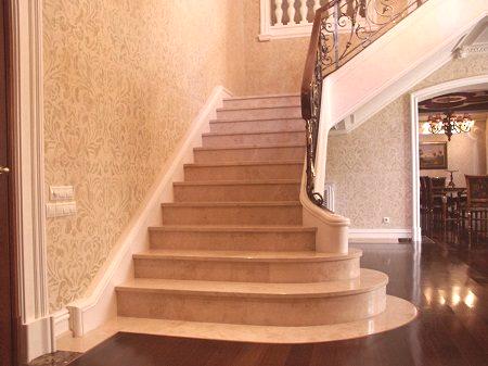 Edinstvene marmorne stopnice: 6 stilov