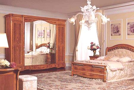 Talijanska spavaća soba: luksuz, plemenitost i šarm interijera
