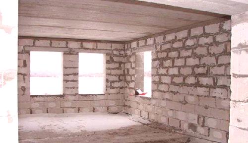 Kako narediti notranje zaključevanje drywall doma iz plina betona?