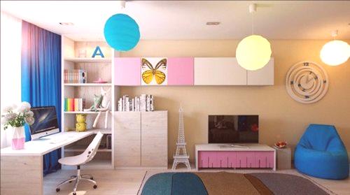 Осветление в детската стая (54 снимки): лампи за напрежението в стаята на момче-тийнейджър и ученик, идеи за модерен дизайн