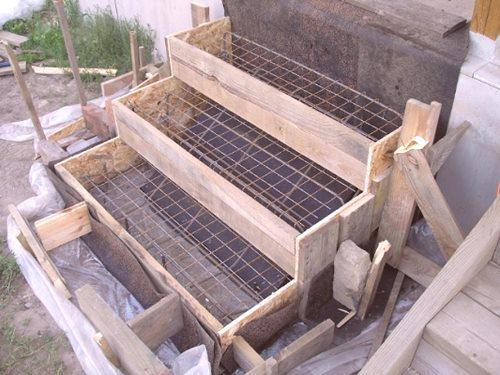 Mi sami proizvodimo betonske stepenice: 6 prednosti