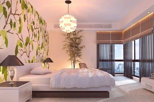 Красиви и модерни тапети в спалнята: 30 снимки и дизайн