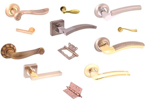 Фитинги за интериорни врати: дръжки, брави, ключалки на крилото на вратата