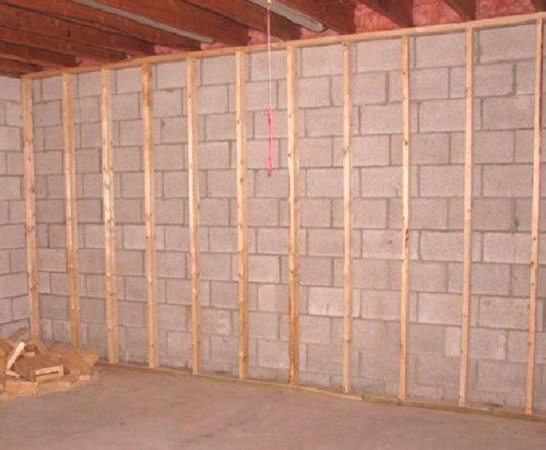 Možne variante montaže lesenih okvirjev za drywall