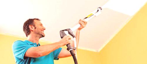 Kako oslikati strop pomoću spreja za boju