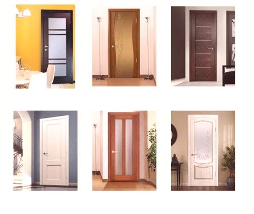 Боје унутрашњих врата: фотографија могућих опција, како изабрати нијансу за ламинат