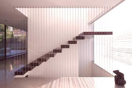 Lepa moderna stopnišča kot popoln element dekorja