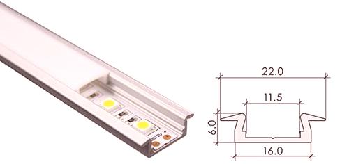 Izberite najboljši aluminijast in plastični profil za LED trak