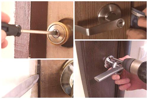 Вратата е затворена: как да отворите ключалка с щифт или клипс, ако вътрешните врати не са изложени