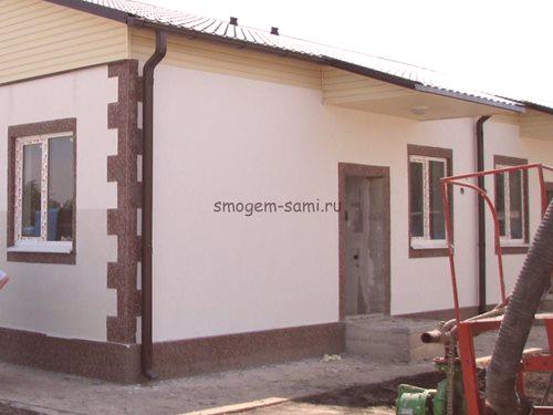 Изграждане на монолитна сграда с пенобетон с помощта на подвижен кофраж