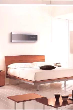 Klimatizacija u spavaćoj sobi: najtiši i najtiši modeli, kako postaviti mobilni klima uređaj