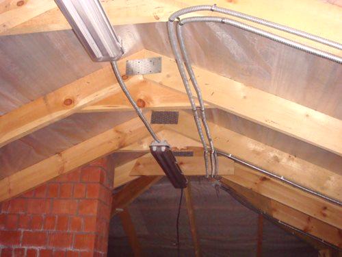 Kako zaviti kabelski snop na streho