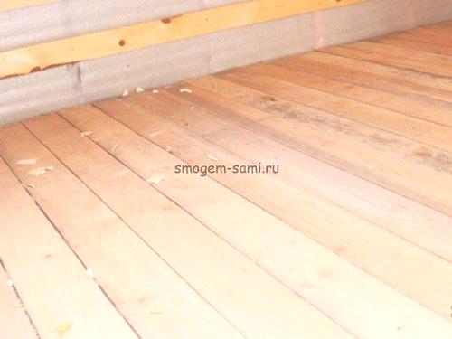 Декорация на дървени подови настилки или как да се направи етаж в къща с дървен под