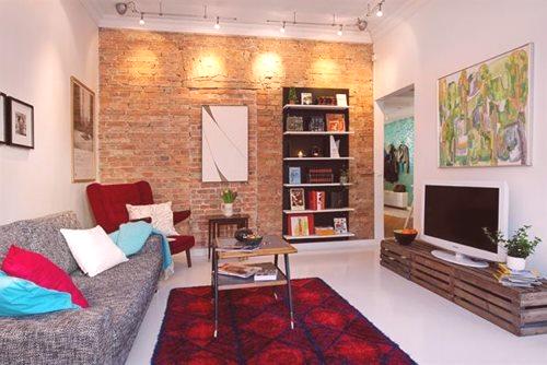 Novo življenje majhne dnevne sobe: elegantna notranjost v 15 kvadratnih metrih. m in foto sobe