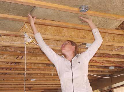 Подгряване на тавана в частна къща с миниварт: инструкция стъпка по стъпка