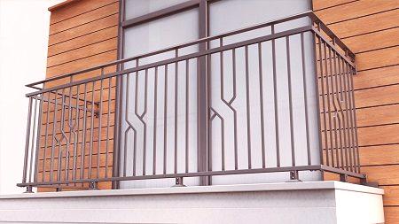 Razne balkonske ograde: 3 kriterija za odabir