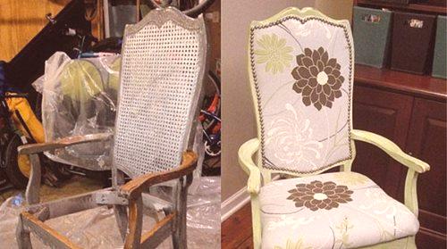 Ръчно шиене на стол със собствените си ръце: как да плъзнете или тъкат с кърпа или изкуствена кожа кухня модели у дома, материали и методи на тапицерия на мебели