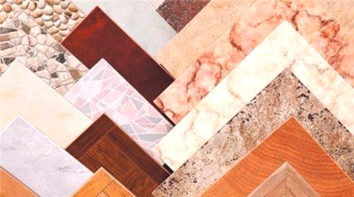 Ploščice na tleh (148 fotografij): lepa keramična talna obloga iz marmorja, vijolični model brez stekla za beton