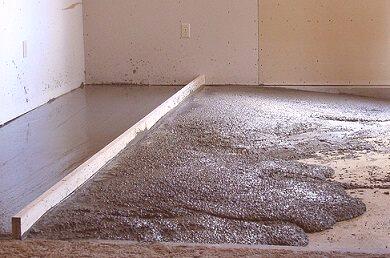 Cementni pijesak na podu