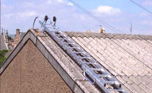 Lestev za streho: sorte in namestitev z lastnimi rokami