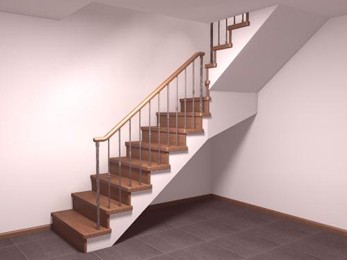 Модерни пројекти степеница: 4 варијанте