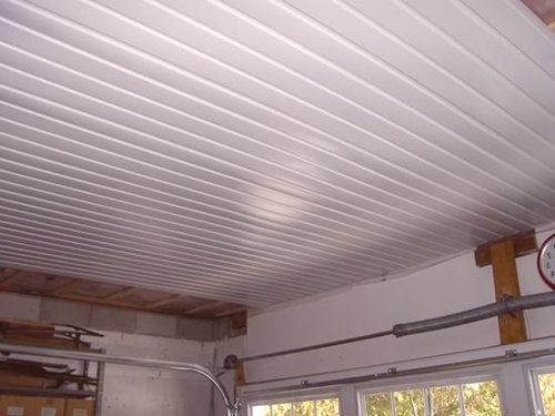 Dokončanje stropa v garaži z lastnimi rokami