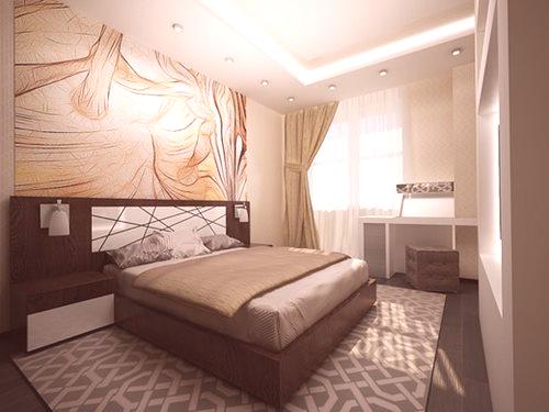 Moderna spavaća soba 12 m². m: 3 popularnih stilova