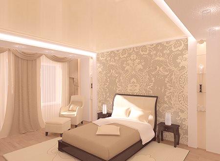 Pozadine za spavaće sobe u svijetlim bojama: 6 kriterija odabira