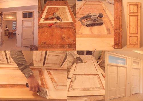 Obnova lesenih vrat: kako lakirati, obriti in osvežiti leseno ploščo