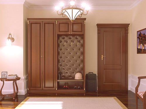 Как да изберем мебели за коридора в класически стил