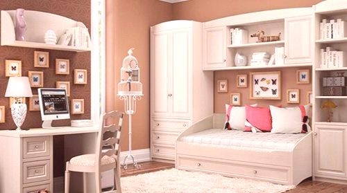Стена в детската стая (31 снимки): модели на ъглови мебели за тийнейджъри - момчета и момичета