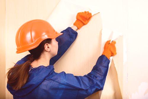 Препоръки на специалистите: как бързо да премахнете тапети от стените