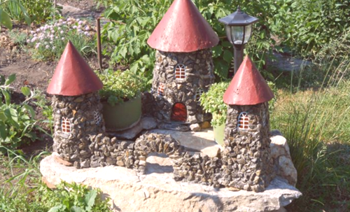 Как да построим замък с камъни във вашия район
