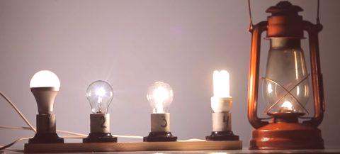 Видове лампи за осветление: разгледайте подробно
