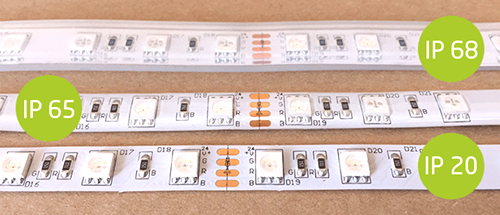 Vrste, vrste in osnovne značilnosti LED trakov