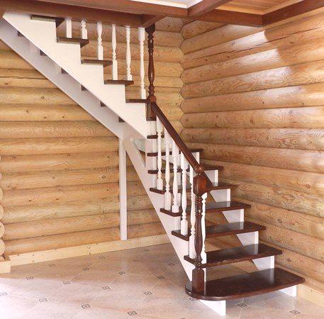 Изработка на дървени стълби към втория етаж: 4 Достойнство