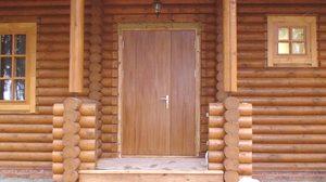 Избор уличних дрвених врата за дацху: сорте и инсталације