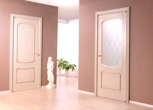 Интериорни врати в интериора на апартамента: опции за снимки, как да изберете цвета на платното