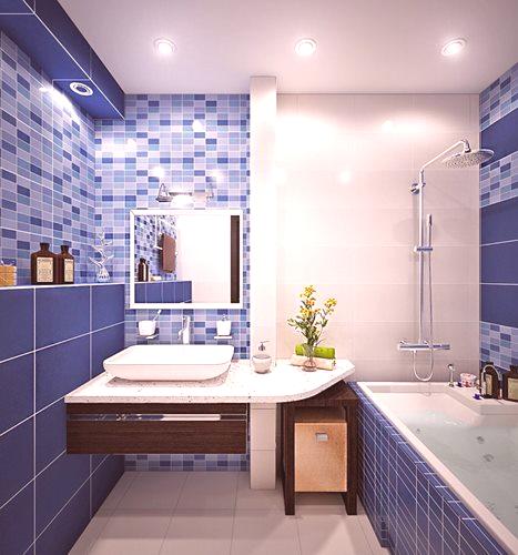 Dizajn kupaonice 3 m²: fotografija interijera