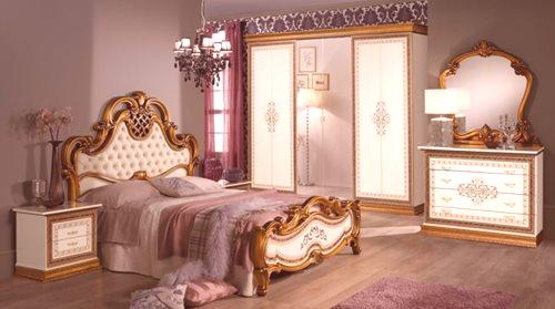 Спални помещения на беларуски производители: мебелни спални комплекти от Беларус, модел от масива 