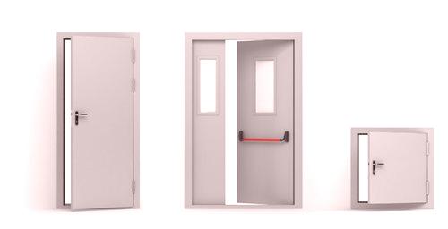 Protupožarna vrata: aluminij, unutarnji dimnjaci i drugi tipovi