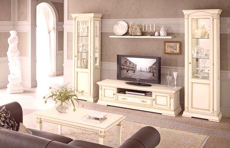 Дизайн по всяко време - мебели в хола в класически стил