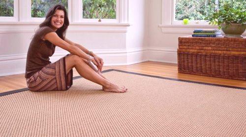 Carpet-harness: preproga na tleh v sodobni notranjosti, nega in izbire