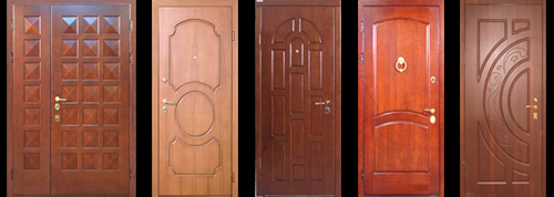 Метална МДФ врата са панелима, уградња декорисања властитим рукама