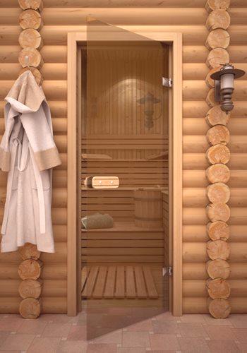 Стъклени врати за парна баня: изборът и инсталацията, ние избираме размерите за платно