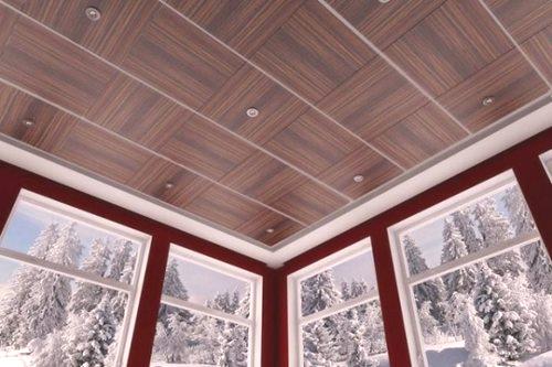 Jednostavni, udobni, lijepi - stropni paneli u unutrašnjosti