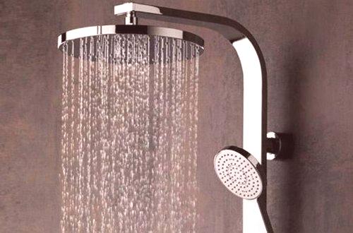 Поставка за душ с тропически душ и миксер за хигиена и красота на тялото